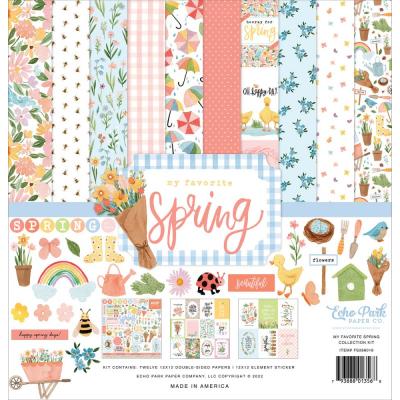 Echo Park My Favorite Spring Designpapier - Collection Kit